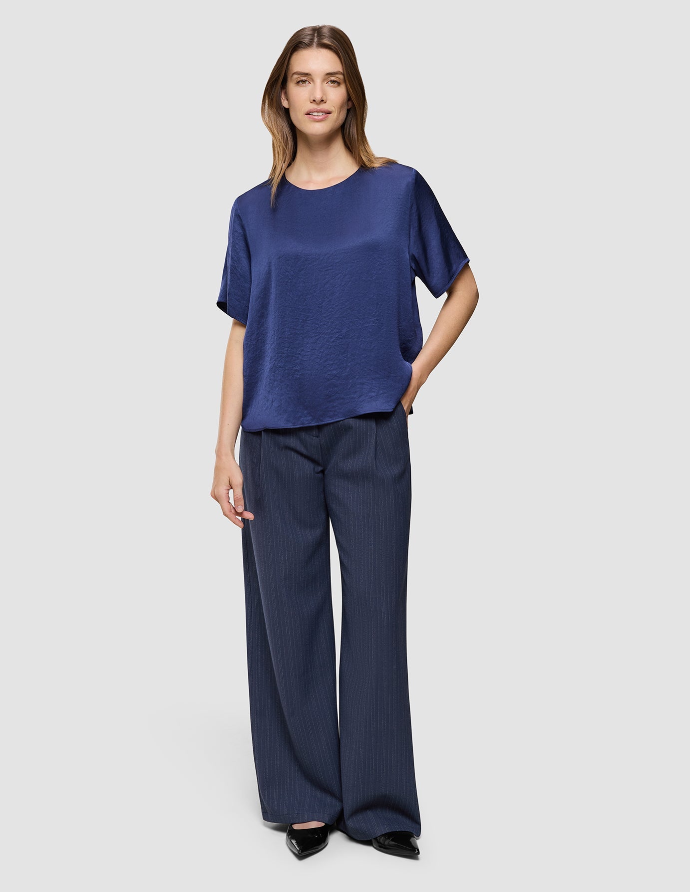Women's Amara Blouse Navy